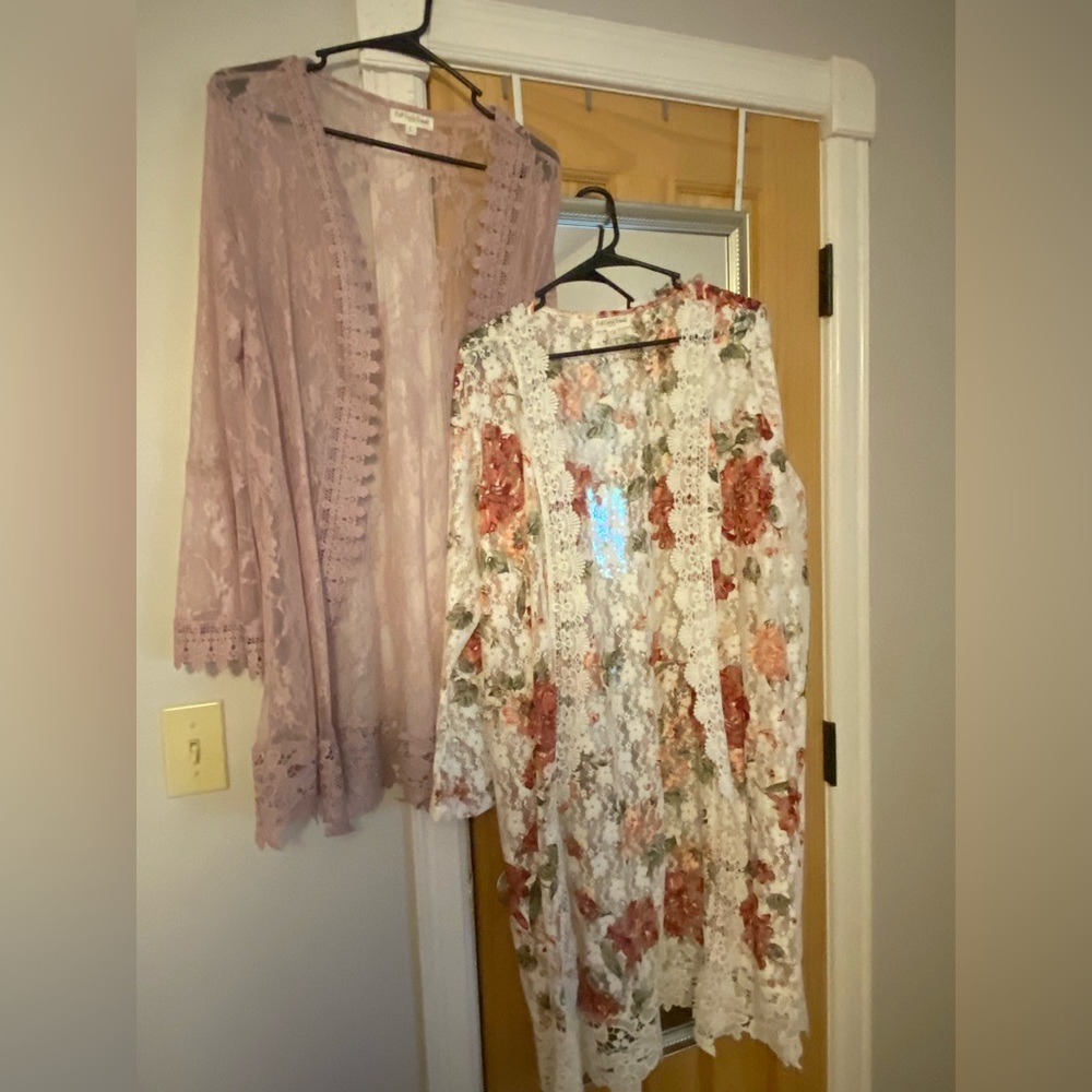 Kimono Lace 2 piece set| Duster Set| Boho Style